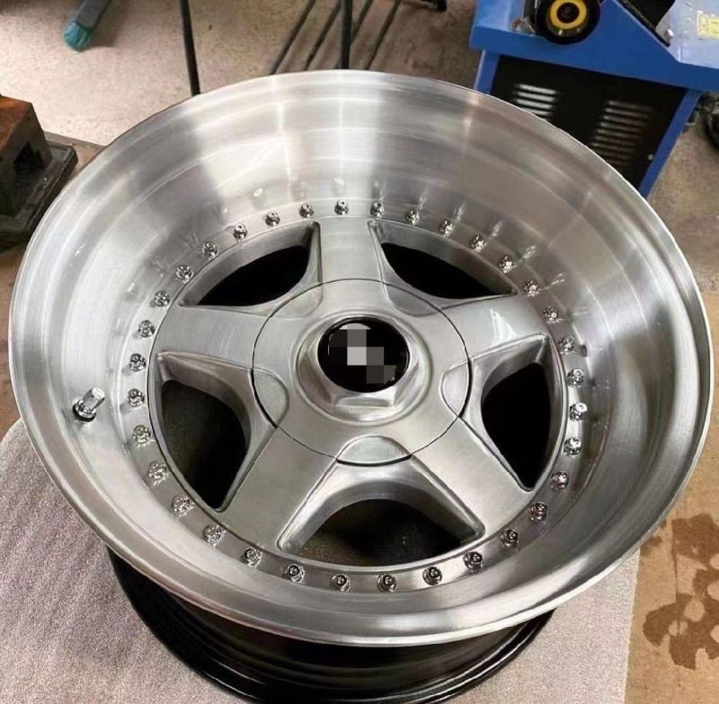 Two-Piece Forged Wheels, 18~22 Inch High Quality Custom Forged Alloy Wheels