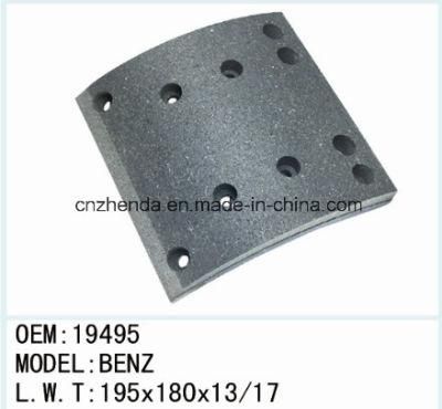 19495 High Quality Brake Lining for Mercedez Benz