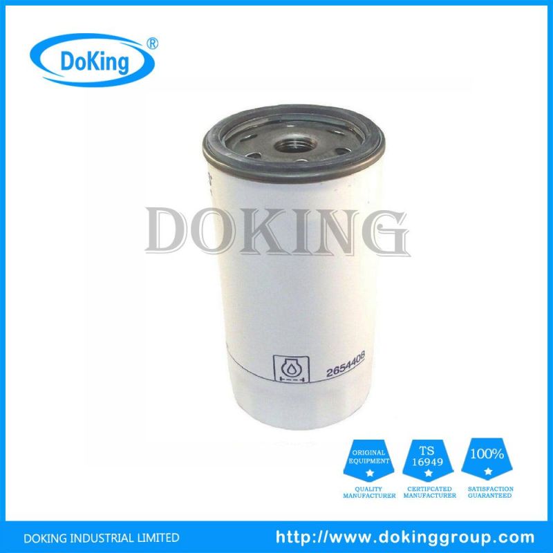 High Quality Auto Parts Oil Filter 2654408 for Fleetguad-D/Ca-T/Jcb/Perkin/Vol