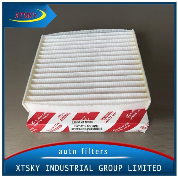 High Quality Cabin Filter 87139-52020 for Toyota