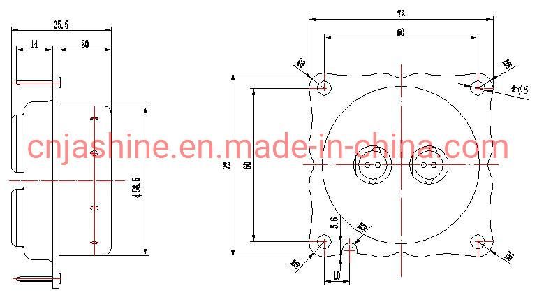 There Are High Safety Features, Gas Inflator with Screw for Driver