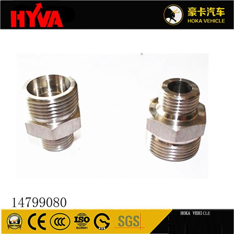 Original and High-Quality Hyva Spare Parts High Pressure Oil Pipe Joint 14799080