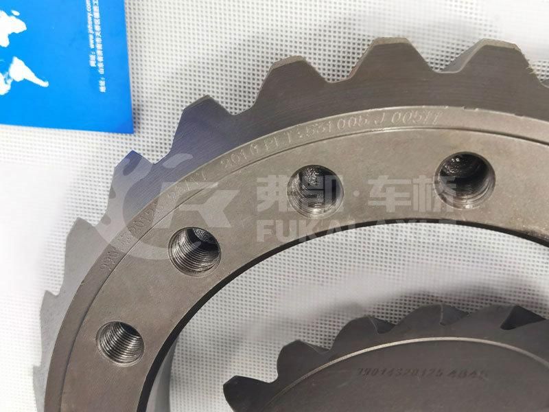 Dz9112320689 28/17 Middle Axle Bevel Gear for Shacman Aolong Truck Spare Parts Middle Axle Drive Gear