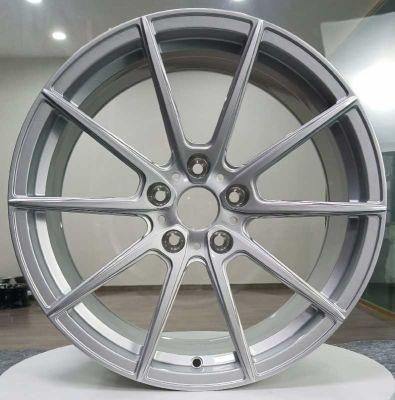 1 Piece Forged T6061 Alloy Rims Sport Aluminum Wheels for Customized Mag Rims Alloy Wheels &#160; with Silver