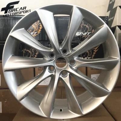 New Shipping Silver Wheels for Tesla