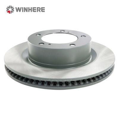 High Quality GG20 Painted/Coated Auto Spare Parts Ventilated Brake Disc(Rotor) with ECE R90