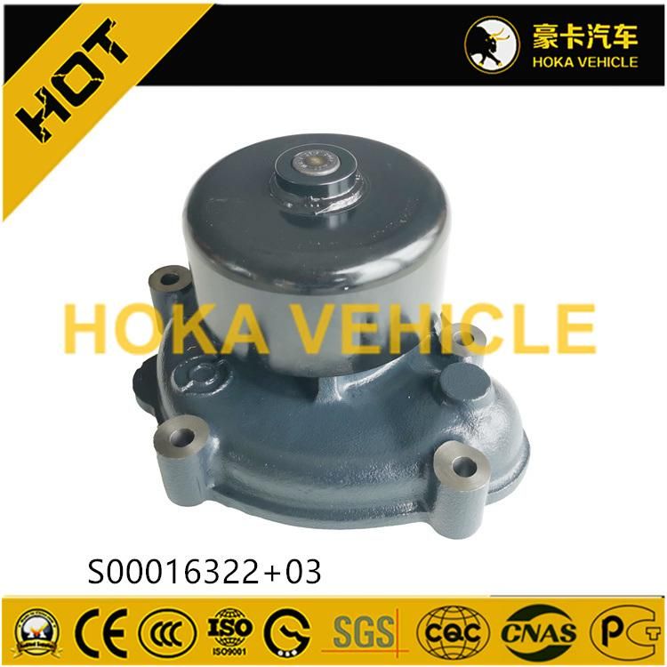 Diesel Engine Spare Parts Water Pump S00016322+03 for Sdec Power Engine