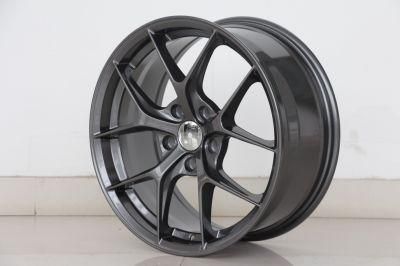 17*7.5 Gloss Black Alloy Wheel Replica