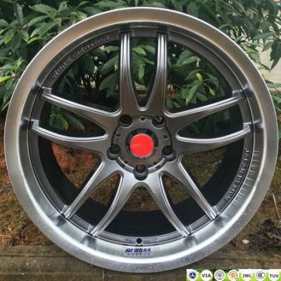 Japan Car Racing R18*8.5/9.5j Staggered Work Emotion Alloy Wheels