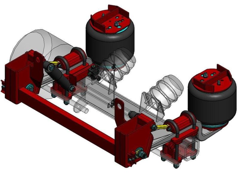 Air Bag Suspension/Semi Trailer Air Spring Suspension/Truck Lift/Unlift Suspension