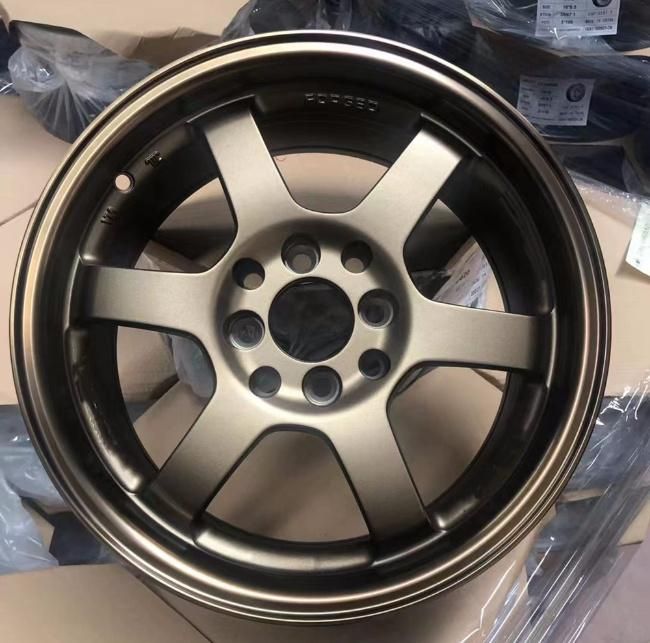 15 16 17 Inch Deep Dish 6 Spokes Wheel for Rays Te37