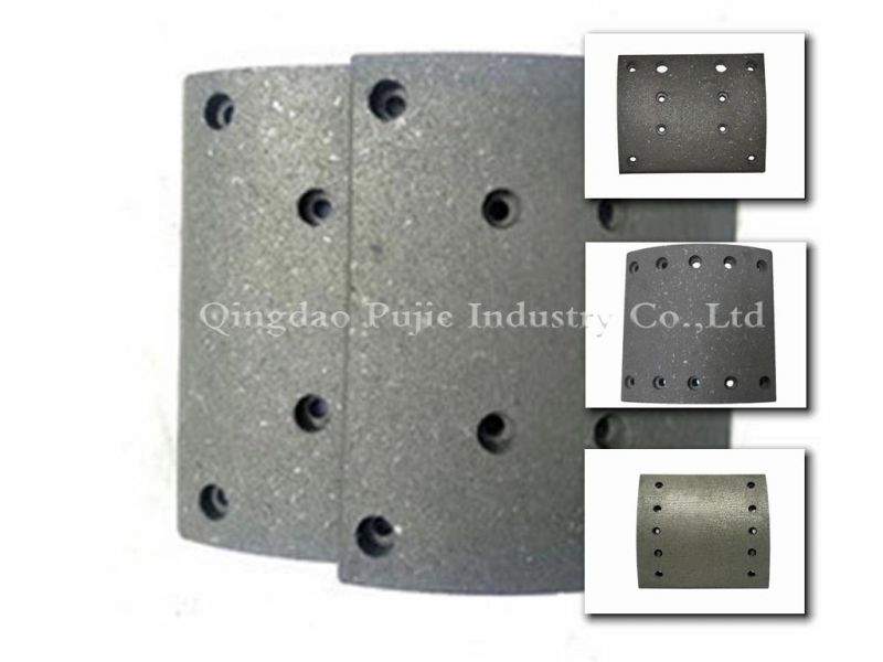 Truck Brake Lining No Asbestos Wva 19494 for Man