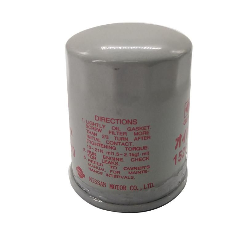 Auto Parts Factory Price Wholesale OEM 15208-31u00 Oil Filter for Nissan