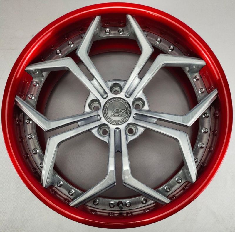 2 Piece Forged T6061 Alloy Rim Car Aluminum Wheels 2020