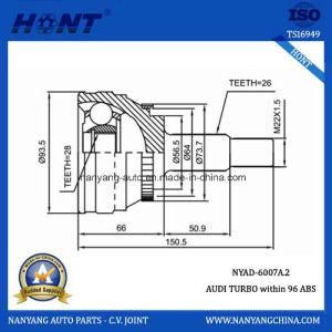 Cardan Joint Within 96 ABS for Audi Turbo