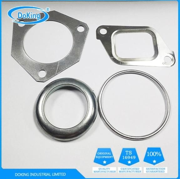 Exhaust Pipe Interface Pad Aluminum Stainless Steel Gasket