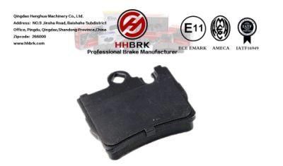 D848 Hot Selling High Quality Auto Parts Ceramic Metallic Carbon Fiber Brake Pads, Low Wear, No Noise, Low Dust Long Life Mercedes-Benz