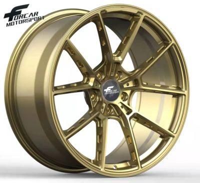 Forged Forcar Aluminium Car Wheels T6061 Custom Concave Rim