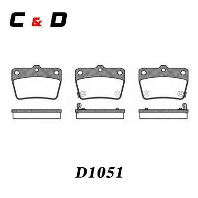 D1051 Japanese Auto Spare Parts Manufacturer Disc Ceramic Brake Pad OEM 04466-42010