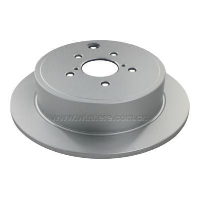 Anti Rust Quality Painted/Coated Auto Spare Parts Solid Brake Disc(Rotor) with ECE R90