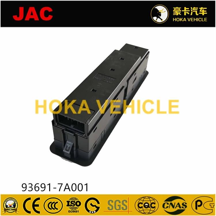 Original and High-Quality JAC Heavy Duty Truck Spare Parts Electric Window Switch 93691-7A001