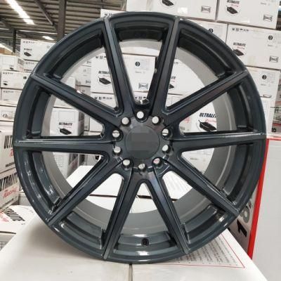 China Manufacture Custom Aluminum 18X8.5 18X9.5 20X8.5 Inch OEM Silver Color Car Alloy Wheels for Sale Impact off Road Wheels