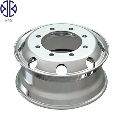 19.5X7.5 for Tyre Tire 245/70r19.5 Forged Polished Alloy Aluminum Bus Truck Offroad Wheel Rim