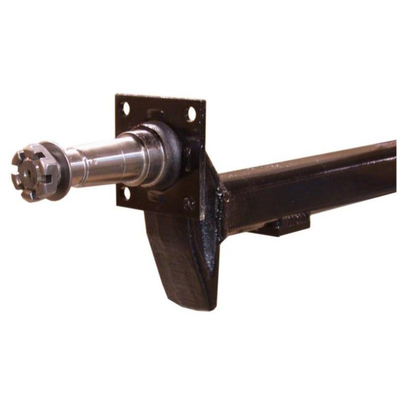 Trailer Drop Axles-60mm Round Tube Beam Size39mm Round Stub Axlesize-750kg Capacity-64mm Dh