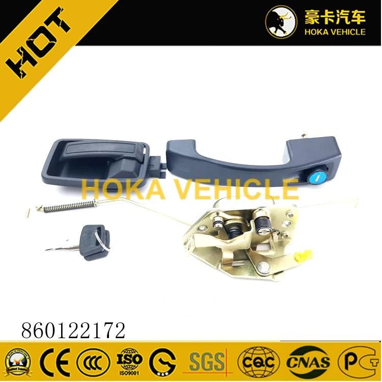 Original 25t Crane Spare Parts Cabin Door Lock with Handle 860122172 for Construction Machinery