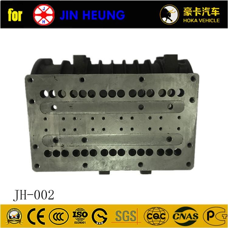 Original and Genuine Jin Heung Air Compressor Spare Parts Cylinder Block for Cement Tanker Trailer