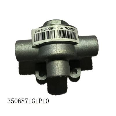 Original JAC Heavy Duty Truck Spare Parts Quick Release Valve 3506871g1p10