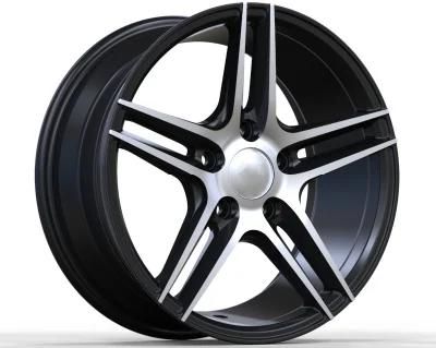 12*4.5 Inch 4*114.3 PCD Forged Cars Black Machined Face Aluminum Alloy Wheel