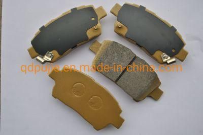 Ceramic Semi-Metallic No Noise Brake Pads D976 with Rubber Shim