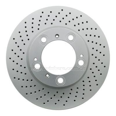 High Quality Painted/queit Auto Spare Parts Ventilated Brake Disc(Rotor) with ECE R90