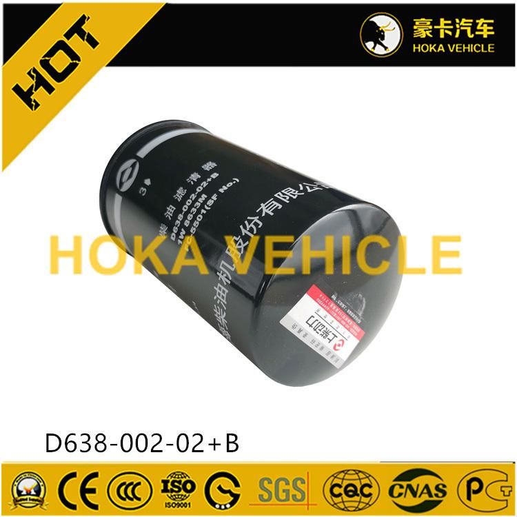 Diesel Engine Spare Parts Fuel Filter D638-002-02+B for Sdec Power Engine