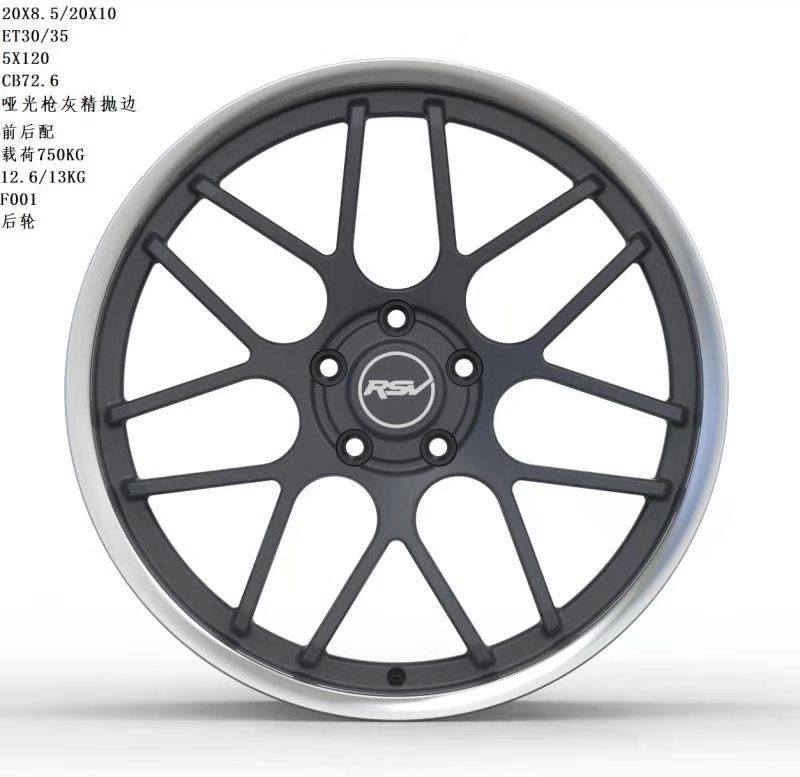 Forged Wholesale Alloy Aluminum Rims