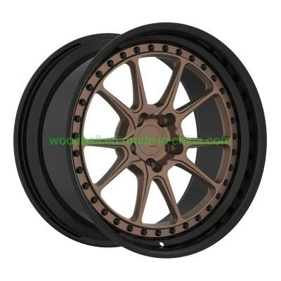 18 19 20 21 22inch Black Bronze Full Painting Forged Offroad Wheel High Performance Light Weight T6061 Cancave 2 PCS 3 PCS Custom Forged Wheel