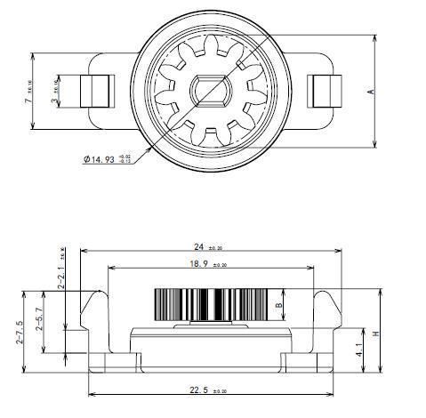 Vehicle Interior Parts Top Roof Sunshade Board Visor Sunglasses Box Soft Closing Damper