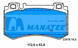 Rear Disc Brake Pads for Mercedes Benz C-CLASS E-CLASS S-CLASS (003 420 62 20)