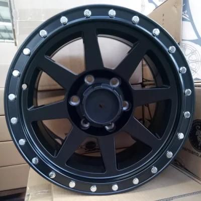 China 16X8.0 Inch Car Alloy Wheel with Et 0-10 PCD 6X139.7 Passenger Car Tires Hot Selling Wheel Hub OEM/ODM Wheel Rim