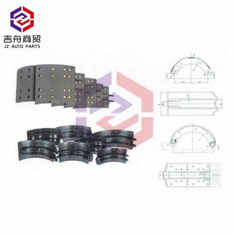 Heavy Duty Trailer & Truck Brake Parts Brake Shoe Assembly