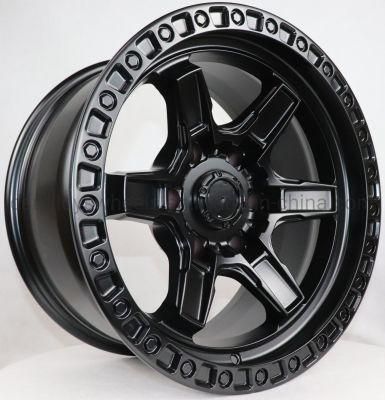 2022 New Design Car Alloy Wheels Rim Aftermarket Size 17X8.5 17X9.0 Kin-2207 SUV 4X4