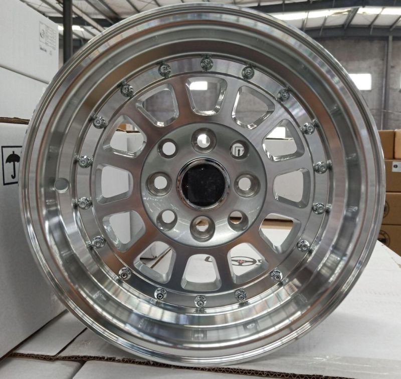 13X6.0 Inch Car Aluminum Alloy Wheel Et 0 PCD 4X100-114.3 Replica Wheels OEM/ODM/Customized Passenger Car Tires