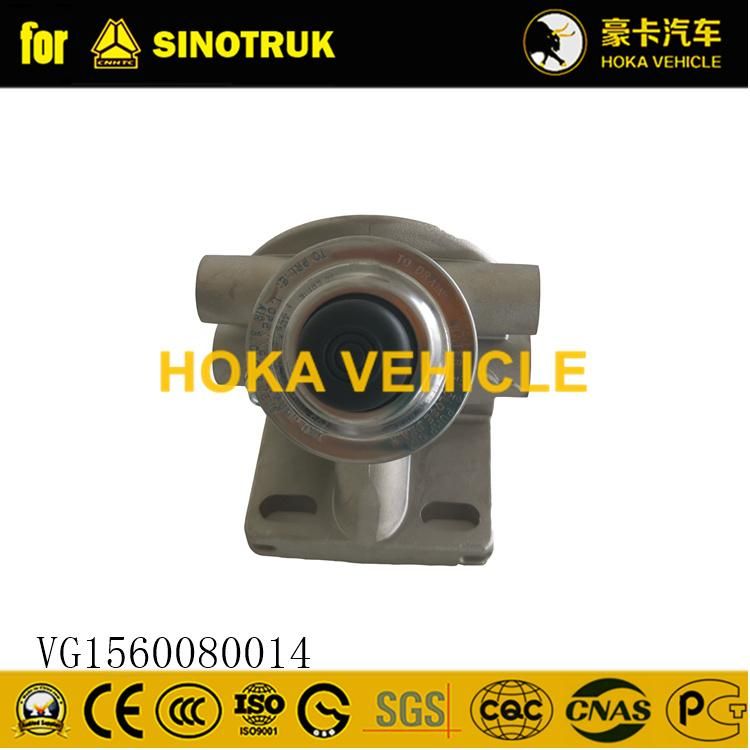 Original Sinotruk HOWO Truck Rotary Fuel Oil Filter Base Vg1560080014 for All Sinotruk Heavy Truck