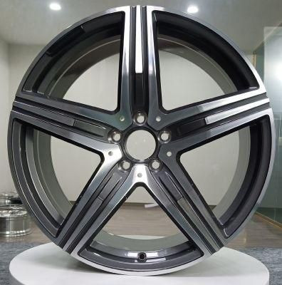 Wheels Forged Monoblock Wheel Rims Deep Dish Rims Sport Rim Aluminum Alloy American Racing Wheels with Gun Metal Machined Face