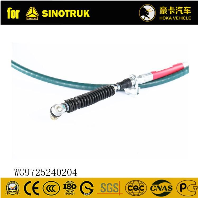 Original Sinotruk HOWO Truck Spare Parts Gear Selection Flexible Cable (3400) Wg9725240204