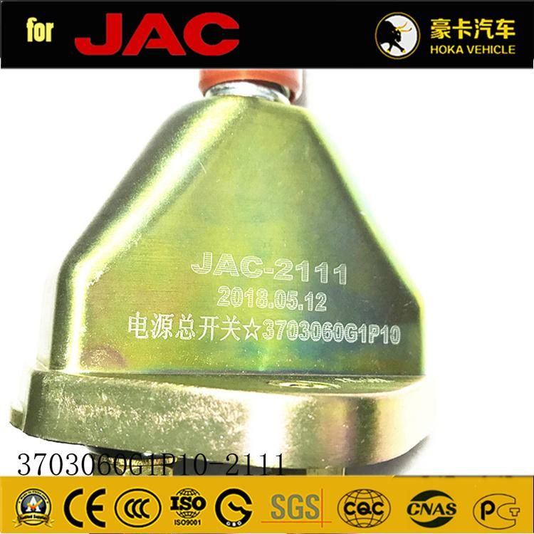 Original and High-Quality JAC Heavy Duty Truck Spare Parts Switch for Battery 3703060g1p10