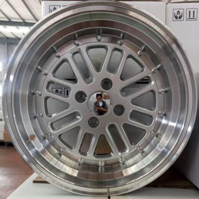 15X8.0 15X9.0 Inch Car Alloy Wheel with Et 0-10 PCD 4X100-114.3 Passenger Car Tires OEM/ODM/Customized Replica Wheels