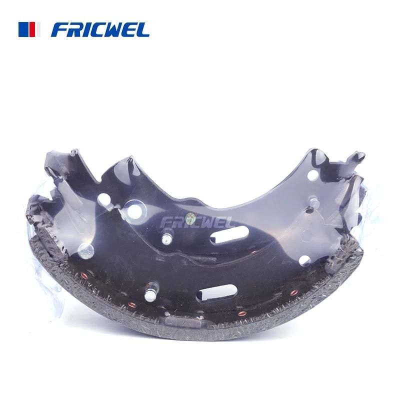 Customized Western Europe Brake Shoes Nao Formula Khaki Particle Shoe for Forklift