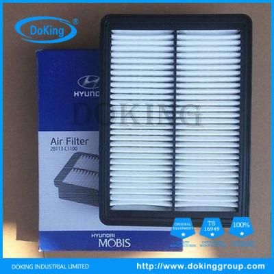 Auto Hyundai Car Air Filter 28113-C1100 with Hot Selling